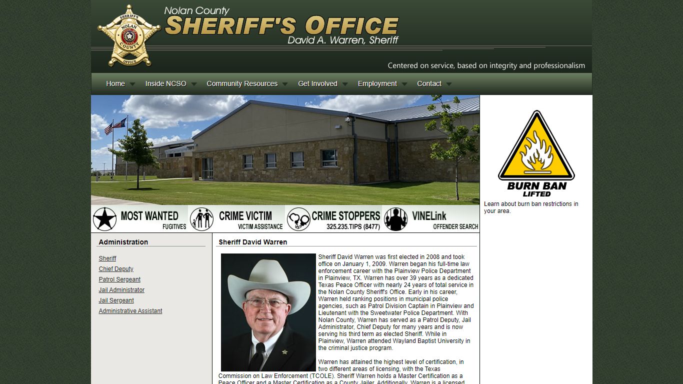 Nolan County Sheriff's Office